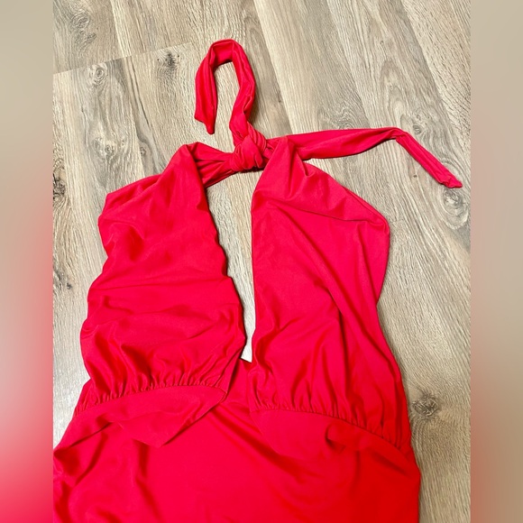 JMP The Label Red Swimsuit     NEW w/out Tags!             SIZE XXXL - Picture 3 of 12